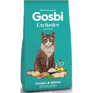 Gosbi Exclusive Cat Chicken&salmon Sterilized 400gr