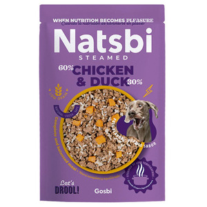 Natsbi Steamed Dog Chicken & Duck