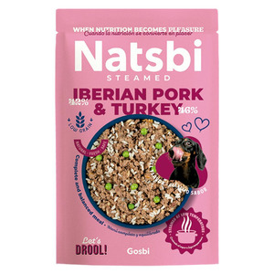 Natsbi Steamed Dog Iberian Pork & Turkey